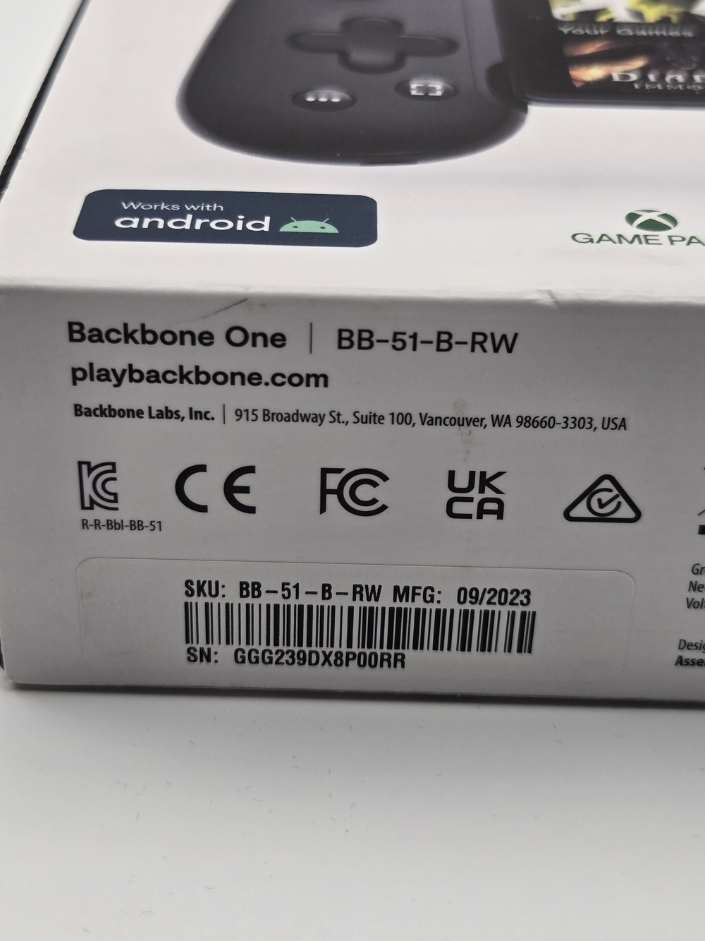 Backbone One Mobile Gaming Controller for Android and iPhone - Picture 7 of 7